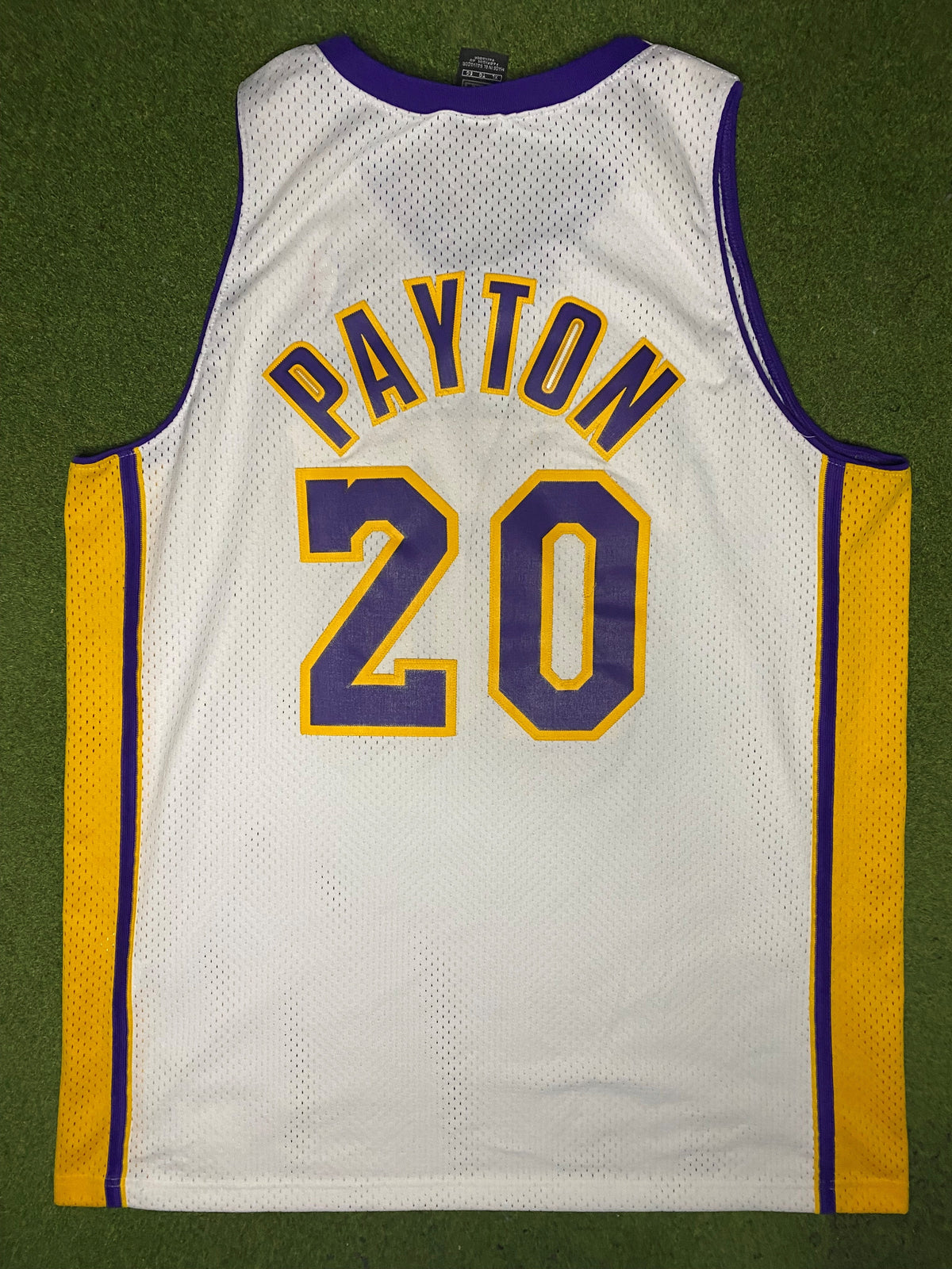 2003 Los Angels Lakers - Gary Payton #20 - Nike - Vintage NBA Jersey (XL) - Gametime Vintage