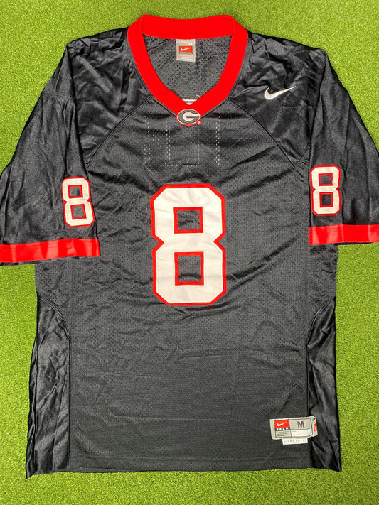 00s Georgia Bulldogs - Stitched - Vintage College Football Jersey (Medium)