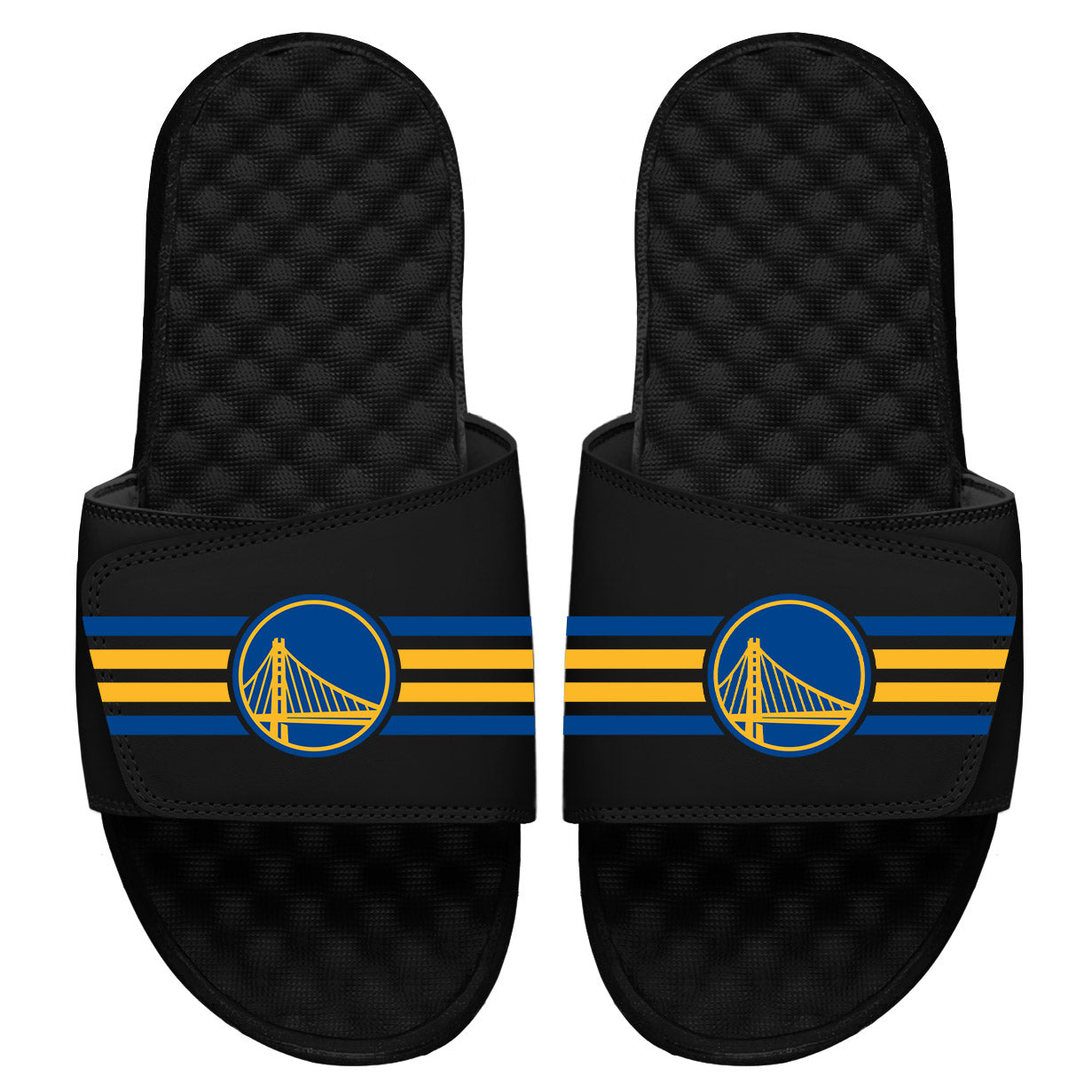Golden State Warriors Stripes Slides