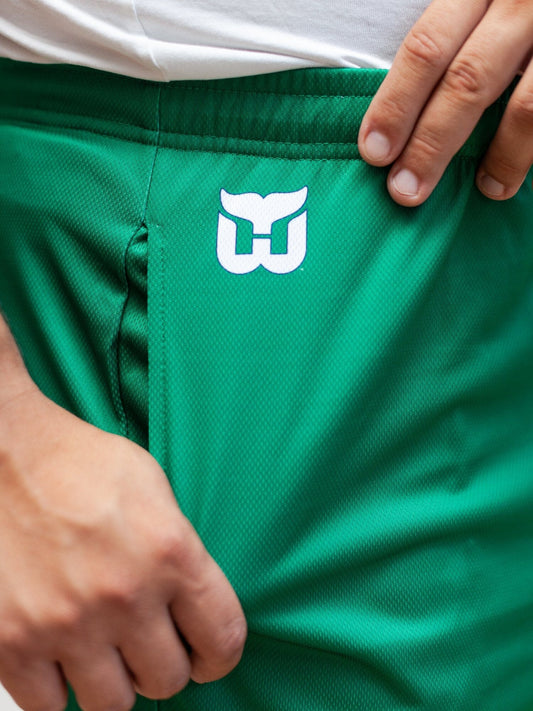 Hartford Whalers Retro Alternate Mesh Hockey Shorts
