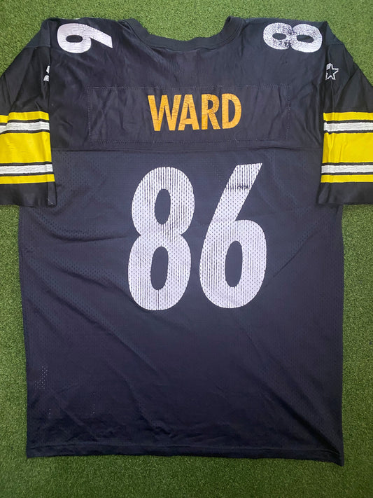 1998-2001 Pittsburgh Steelers - Hines Ward #86 - Vintage NFL Jersey (48)