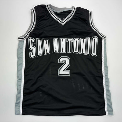 Autographed/Signed Dylan Harper San Antonio Black Basketball Jersey JSA COA