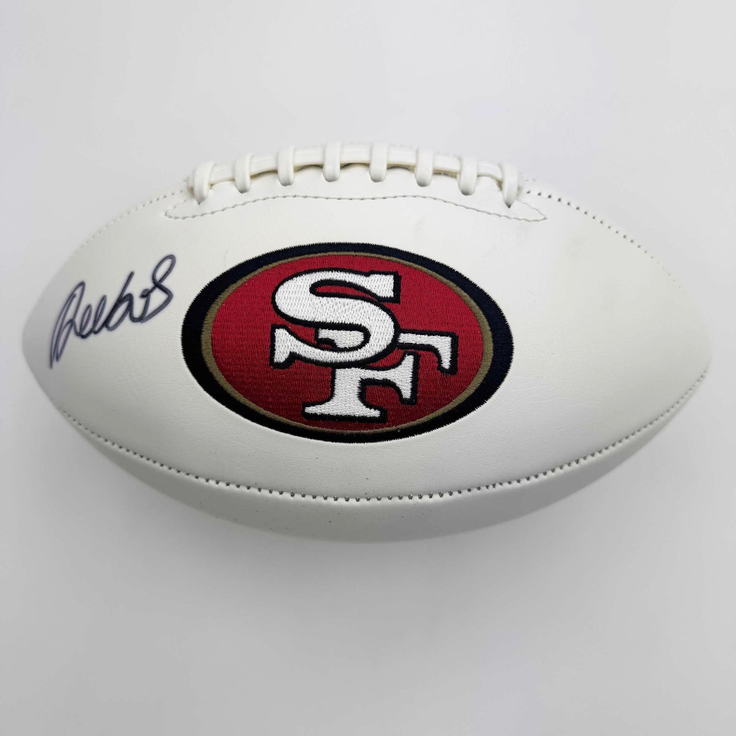 Autographed/Signed Deebo Samuel San Francisco 49ers Full Size F/S White Panel Logo Football Fanatics COA