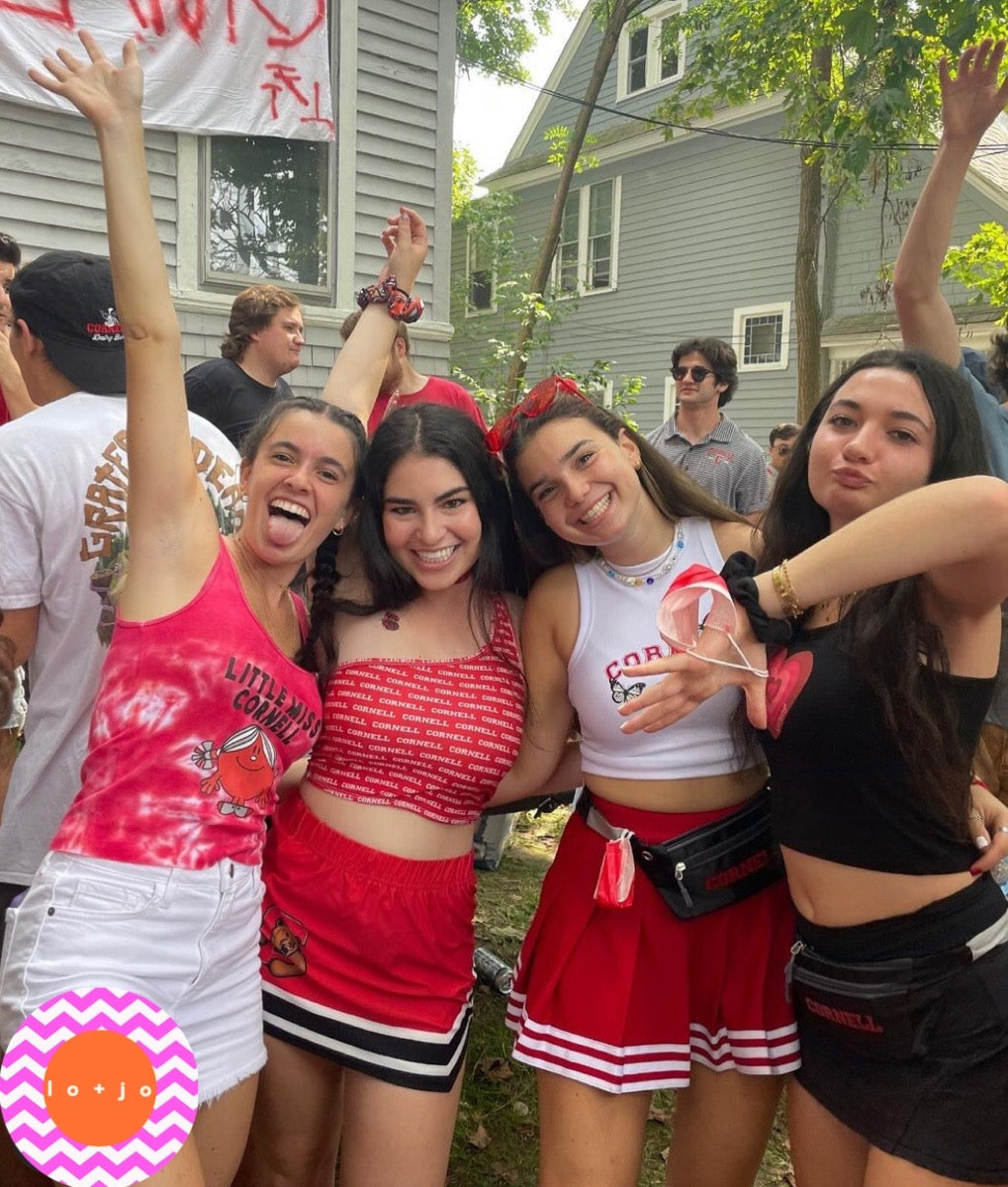 Cornell Game Day Skirt