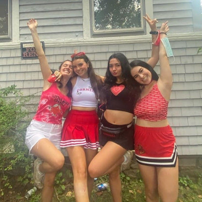 Cornell Game Day Skirt