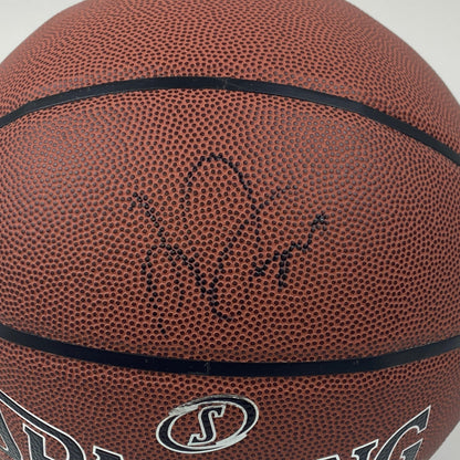 Autographed/Signed Anthony Davis Los Angeles Lakers Full Size Spalding Basketball PSA/DNA COA
