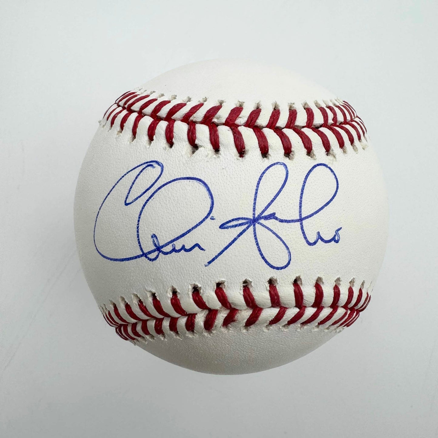 Autographed/Signed Chris Sabo Rawlings Official Major League Baseball ROML JSA COA