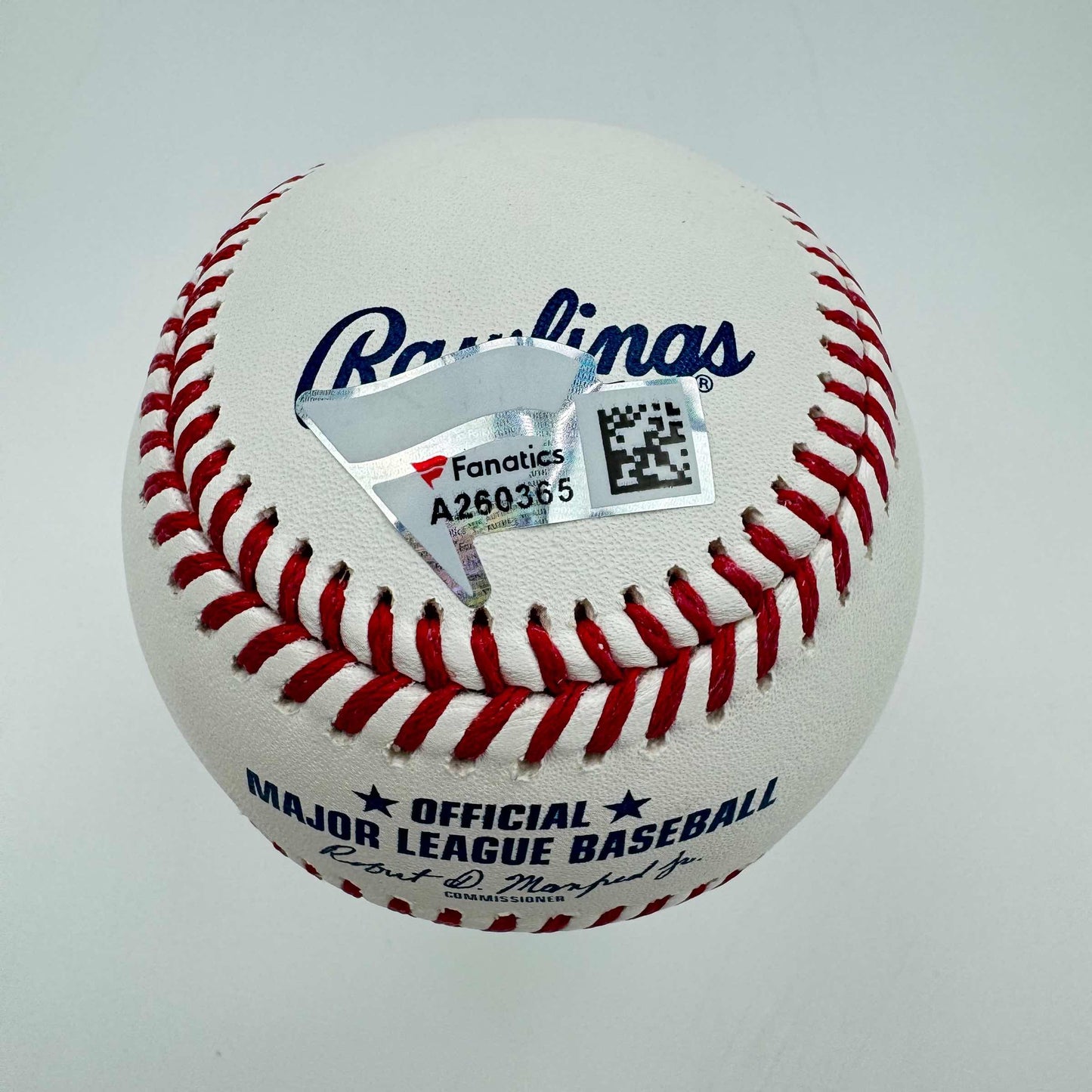 Autographed/Signed Aaron Judge Rawlings Official Major League Baseball ROML Fanatics COA