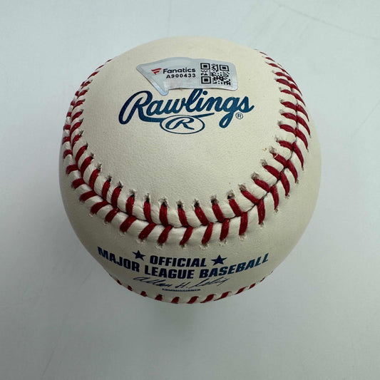 Autographed/Signed Prince Fielder Rawlings Official Major League Baseball ROML Fanatics COA