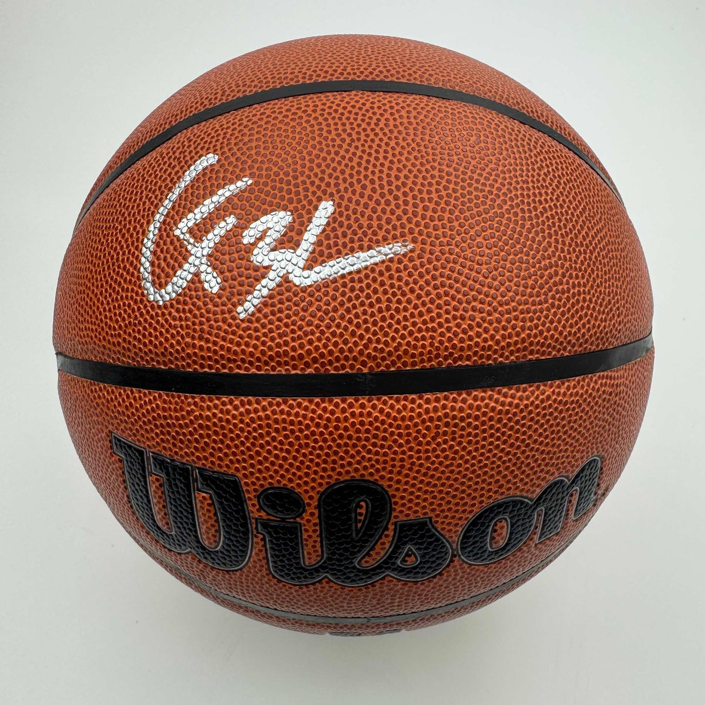 Autographed/Signed Cooper Flagg Dallas Mavericks Full Size Wilson Basketball JSA COA