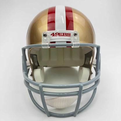 Autographed/Signed Colin Kaepernick San Francisco 49ers Full Size FS F/S Replica Football Helmet Fanatics COA