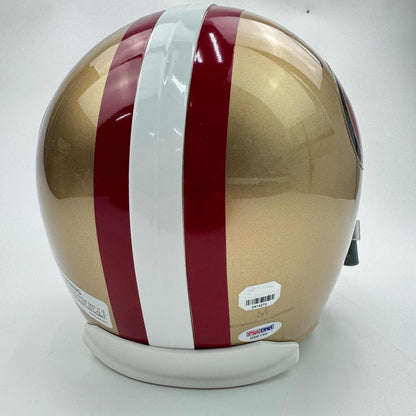 Autographed/Signed Colin Kaepernick San Francisco 49ers Full Size FS F/S Replica Football Helmet Fanatics COA