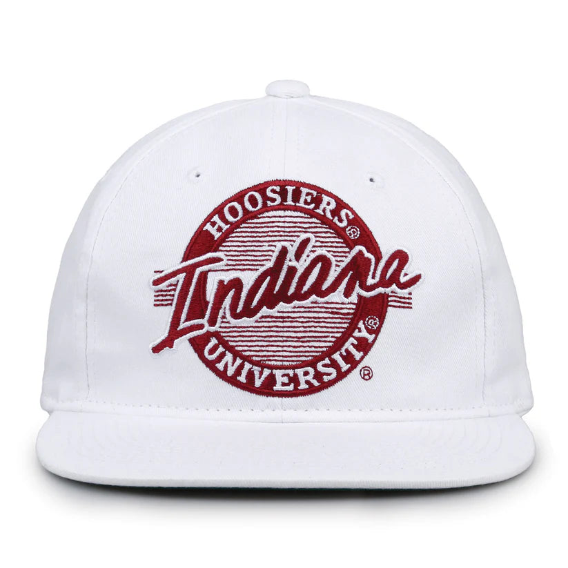 Indiana Hoosiers Retro Circle Snapback Hat