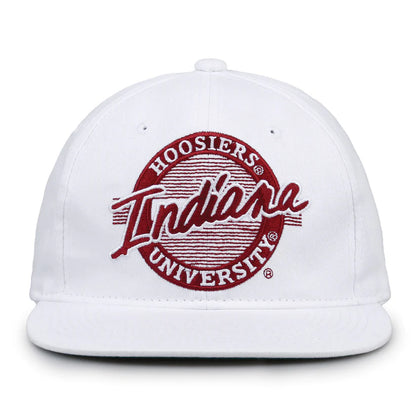 Indiana Hoosiers Retro Circle Snapback Hat