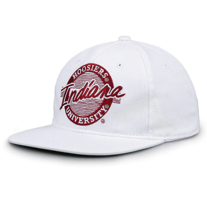 Indiana Hoosiers Retro Circle Snapback Hat