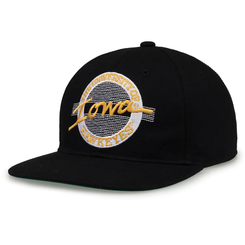 Iowa Hawkeyes Retro Circle Snapback Hat