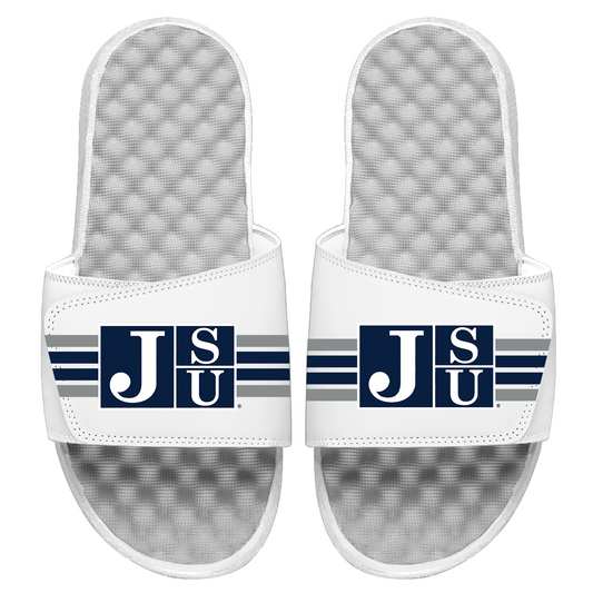 Jackson State Stripes Slides