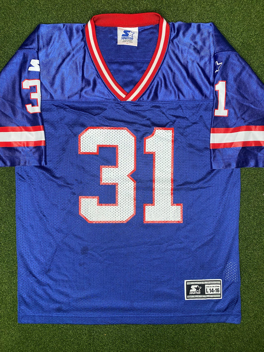 1994-2001 New York Giants - Jason Sehorn #31 - Vintage NFL Jersey (Youth Large)
