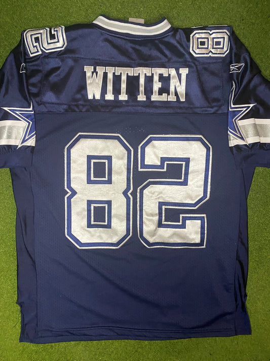 00s Dallas Cowboys - Jason Witten #82 - Reebok Authentic - Vintage NFL Jersey (50) - Gametime Vintage