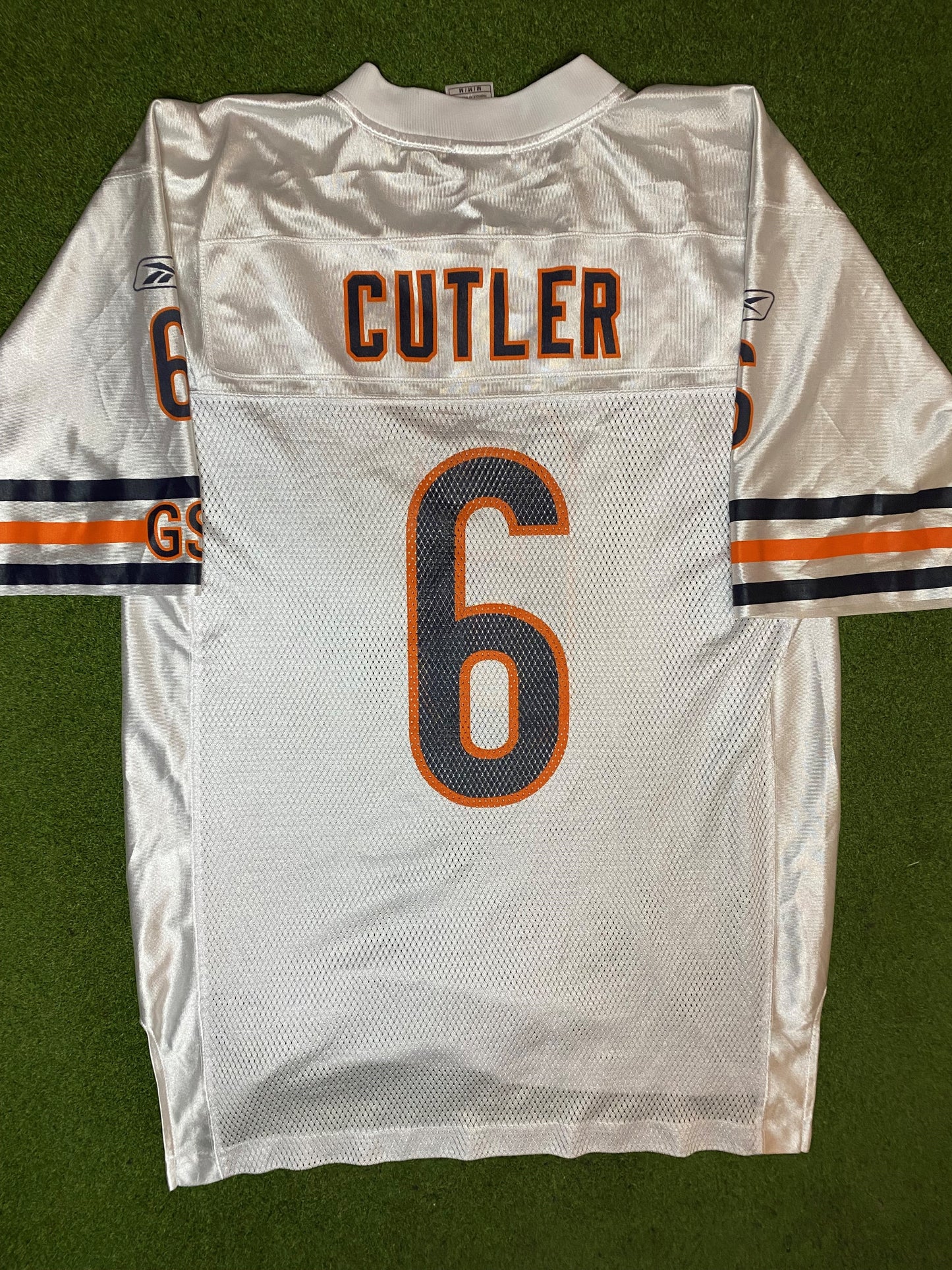 2010s Chicago Bears - Jay Cutler #6 - Reebok - Vintage NFL Jersey (Medium) Gametime Vintage