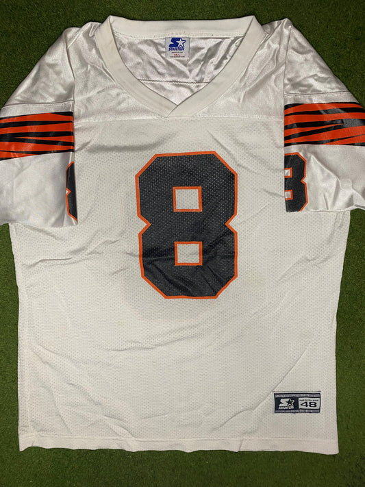 1994-1999 Cincinnati Bengals - Jeff Blake #8 - Starter - Vintage NFL Jersey (48) - Gametime Vintage