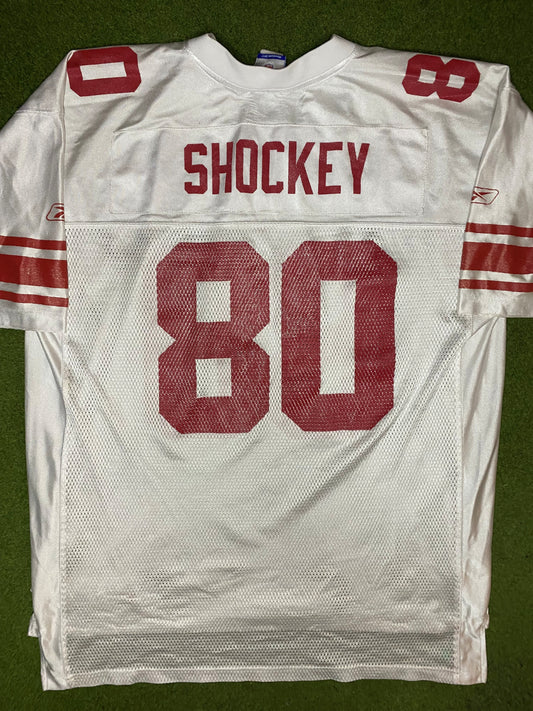 00s New York Giants - Jeremy Shockey #80 - Reebok - Vintage NFL Jersey (XL) - Gametime Vintage