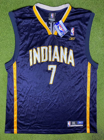 2004-2008 Indiana Pacers - Jermaine O'Neal - NWT - Vintage NBA Jersey (XL) - Gametime Vintage