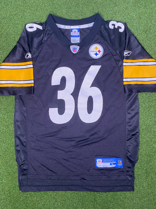 2002-2005 Pittsburgh Steelers - Jerome Bettis #36 - Vintage NFL Jersey (Youth Large)
