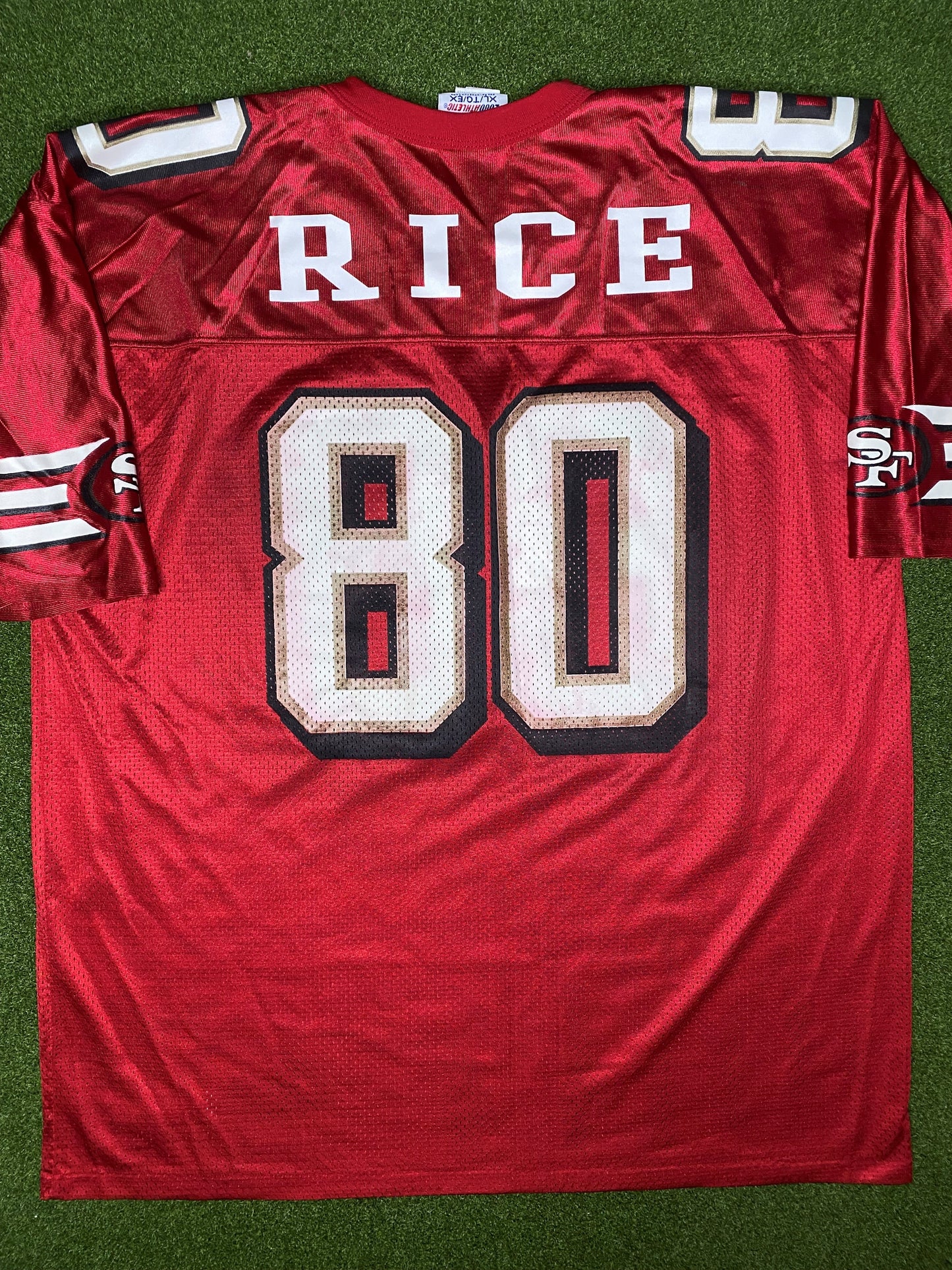 90s San Francisco 49ers - Jerry Rice #80 - Vintage NFL Jersey (XL)