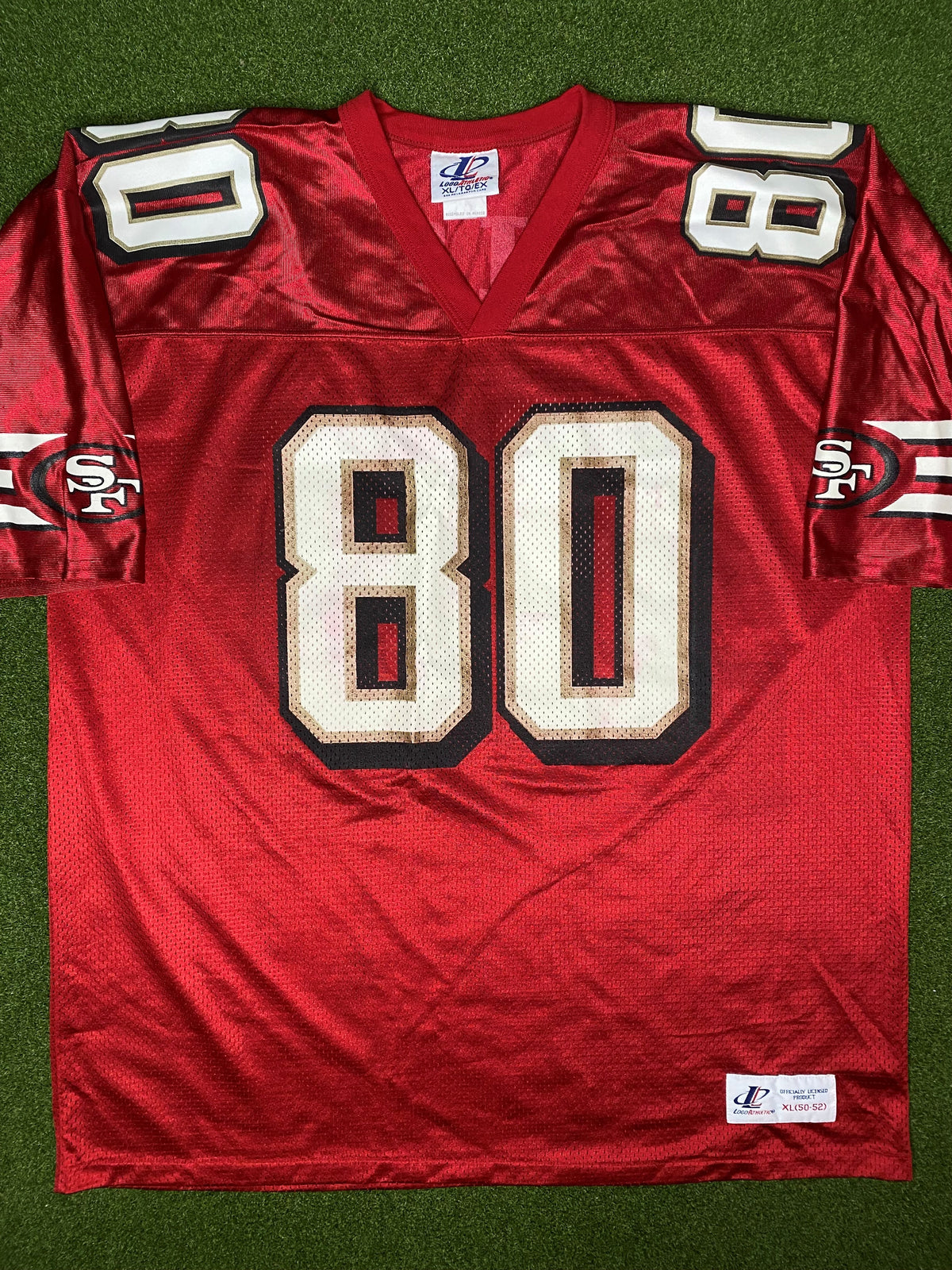 90s San Francisco 49ers - Jerry Rice #80 - Vintage NFL Jersey (XL)