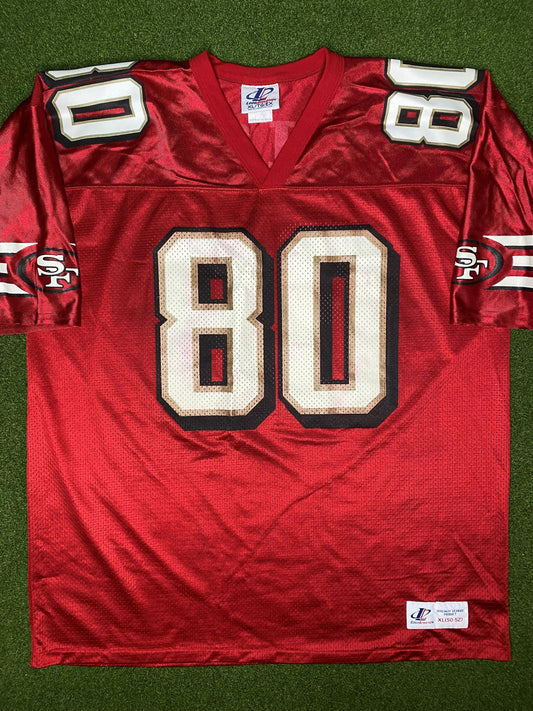 90s San Francisco 49ers - Jerry Rice #80 - Vintage NFL Jersey (XL)