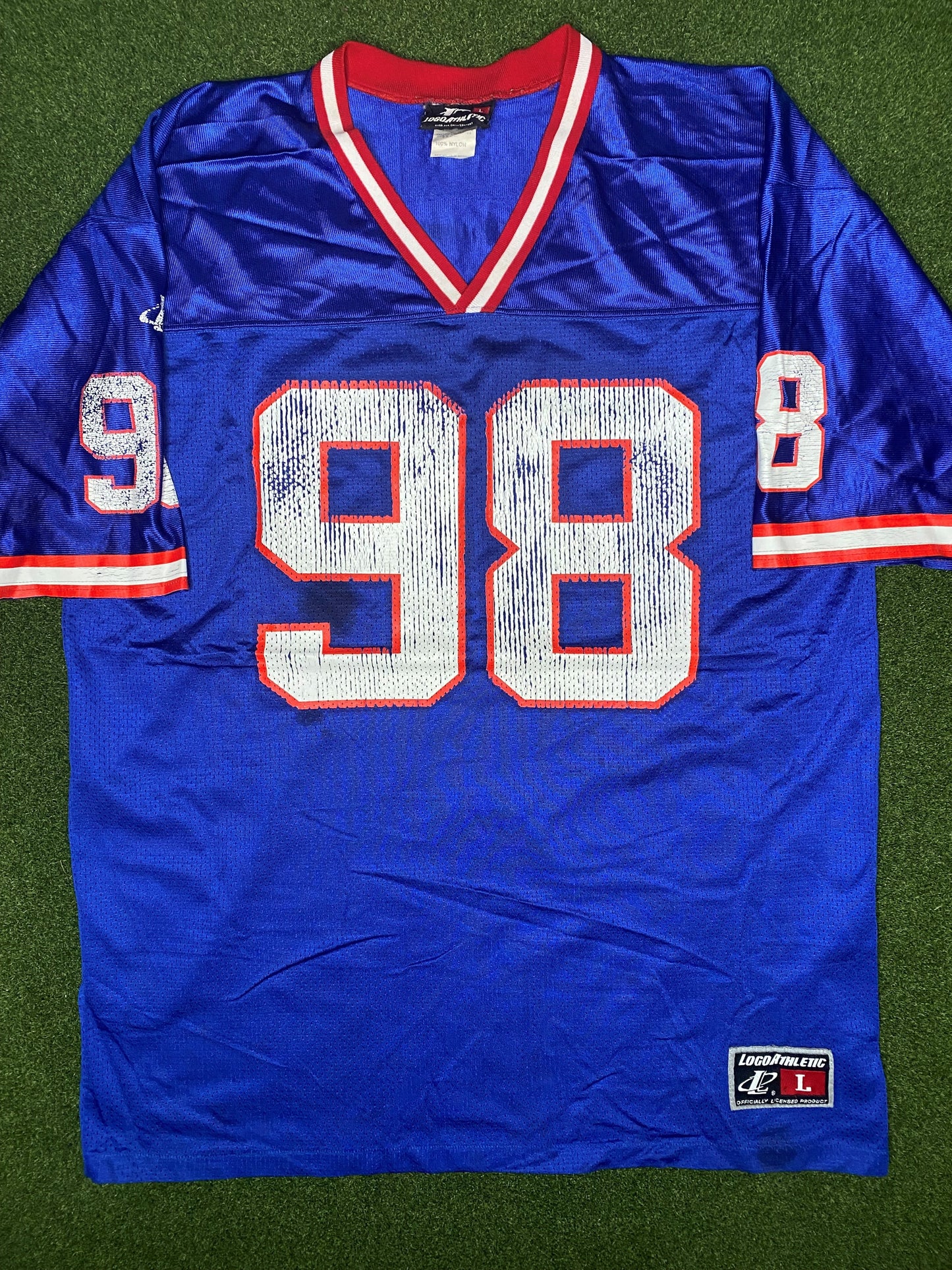 1993-2001 New York Giants - Jessie Armstead #98 - Vintage NFL Jersey (Large)