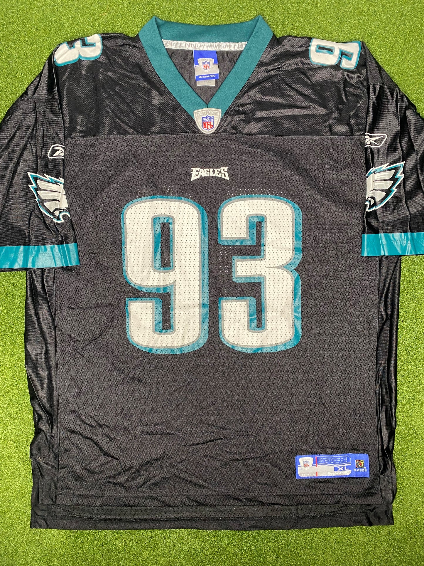 2004-2007 Philadelphia Eagles - Jevon Kearse #93 - Vintage NFL Jersey (XL)