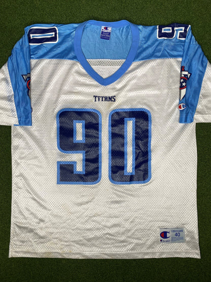 1999-2001 Tennessee Titans - Jevon Kearse #90 - Vintage NFL Jersey (40)