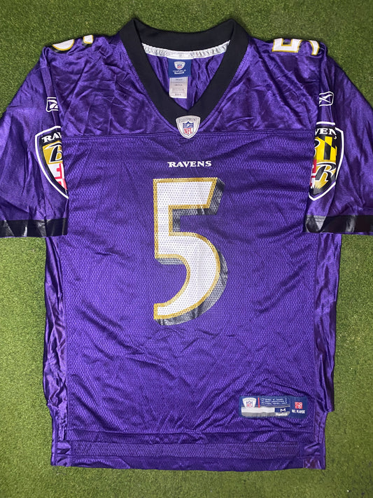 2008-2012 Baltimore Ravens - Joe Flacco #5 - Vintage NFL Jersey (Medium)