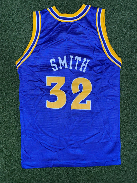 1995-1998 Golden State Warriors - Joe Smith #32 - Vintage NBA Jersey (Youth Medium)