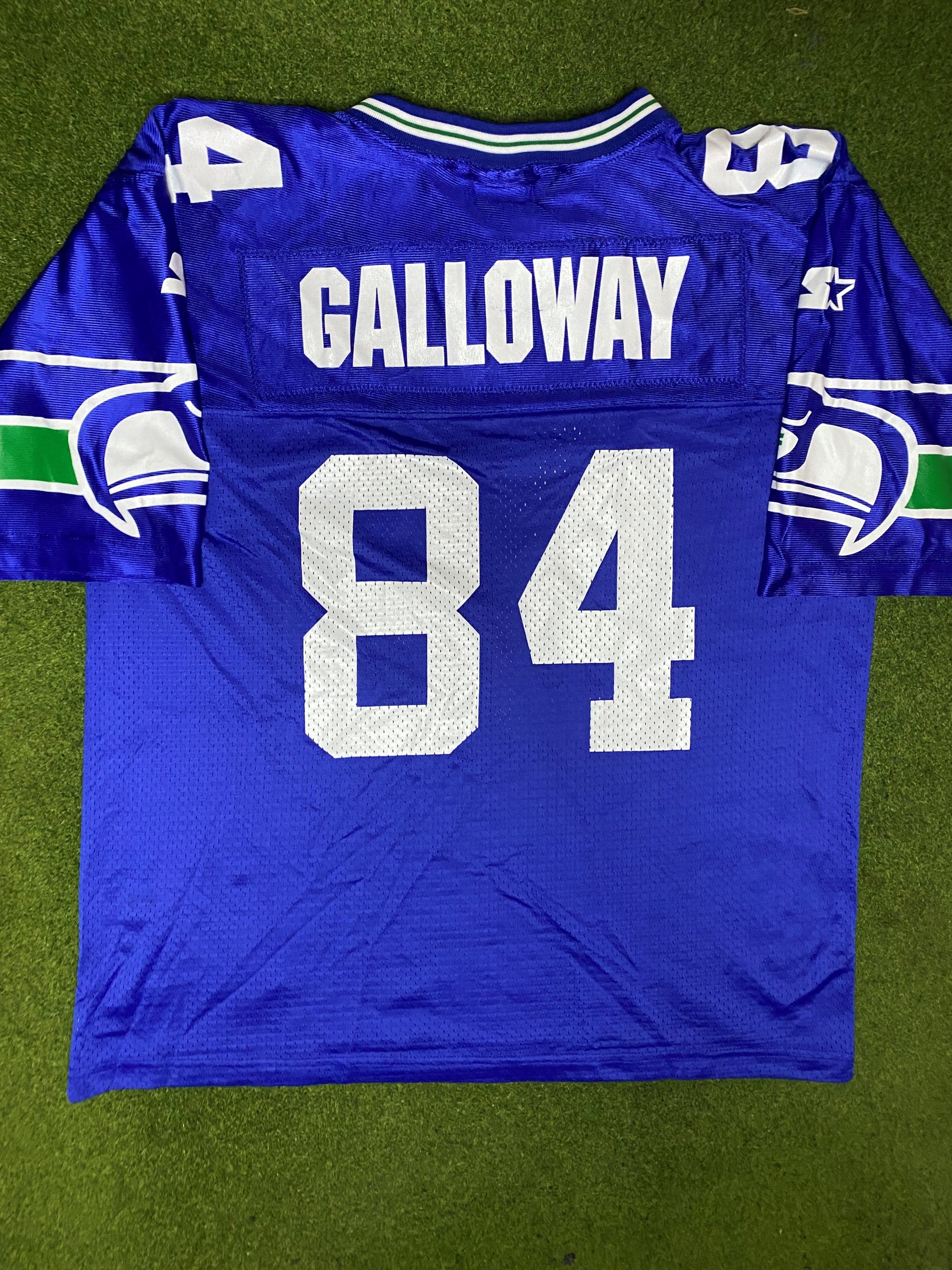 1995-1999 Seattle Seahawks Joey Galloway #84 Starter Vintage