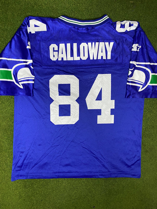 1995-1999 Seattle Seahawks - Joey Galloway #84 - Starter - Vintage NFL Jersey (Youth Large) - Gametime Vintage