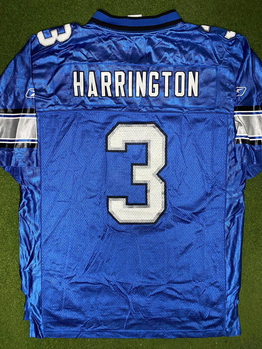 2002-2005 Detroit Lions - Joey Harrington #3 - Reebok - Vintage NFL Jersey (Large) - Gametime Vintage
