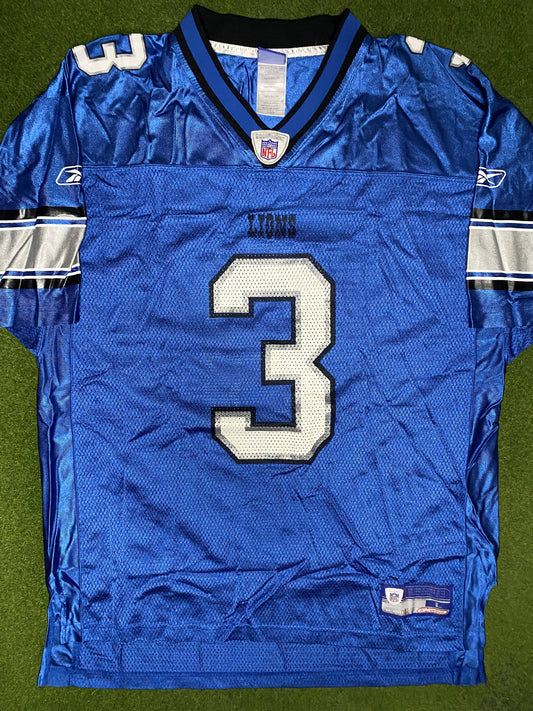 2002-2005 Detroit Lions - Joey Harrington #3 - Reebok - Vintage NFL Jersey (Large) - Gametime Vintage
