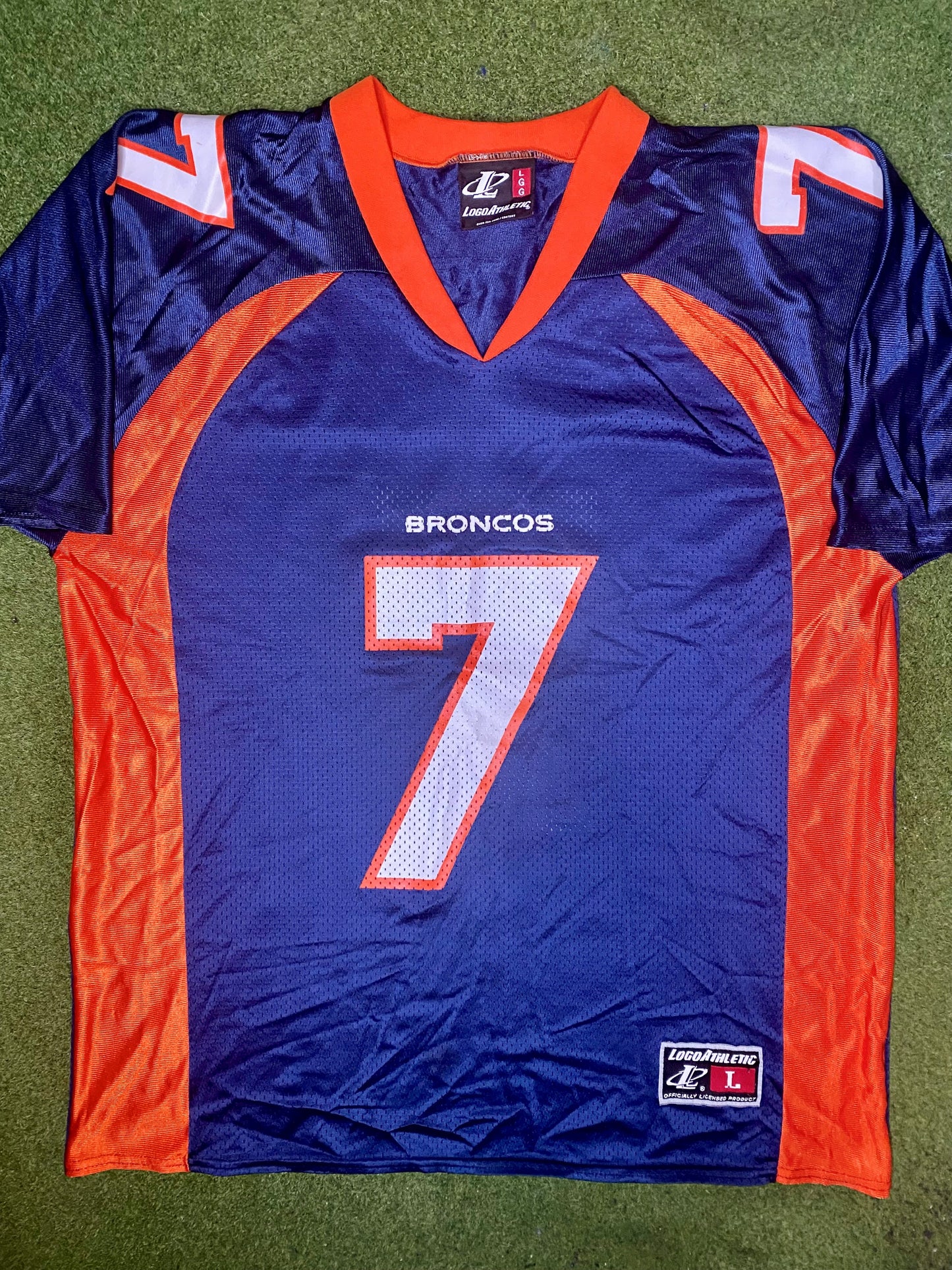 1984-1998 Denver Broncos - John Elway #7 - Vintage NFL Jersey (Large)