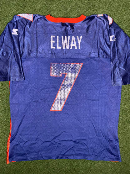 1984-1998 Denver Broncos - John Elway #7 - Vintage NFL Jersey (52)