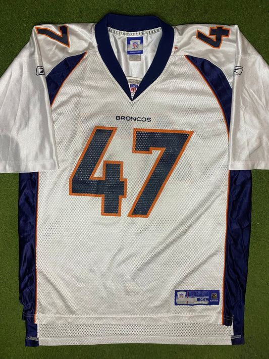 2004-2007 Denver Broncos - John Lynch #47 - Reebok - Vintage NFL Jersey (XL) - Gametime Vintage