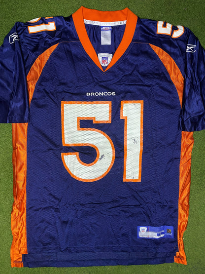 2002-2003 Denver Broncos - John Mobley #51 - Reebok - Vintage NFL Jersey (Large) - Gametime Vintage