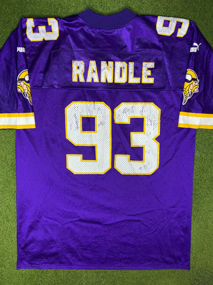 1991-2000 Minnesota Vikings - John Randle #93 - Vintage NFL Jersy (Large) - Gametime Vintage