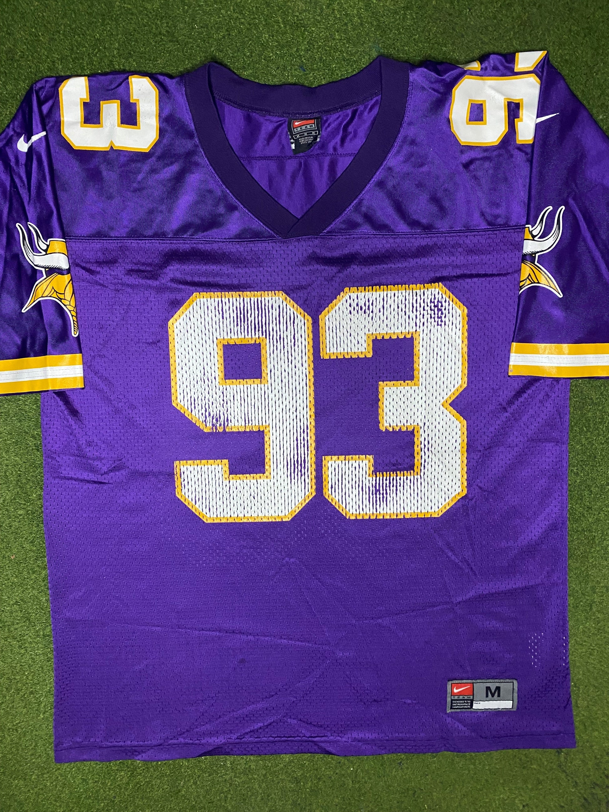 1991-2000 Minnesota Vikings - John Randle #93 - Vintage NFL Jersy (Medium) - Gametime Vintage
