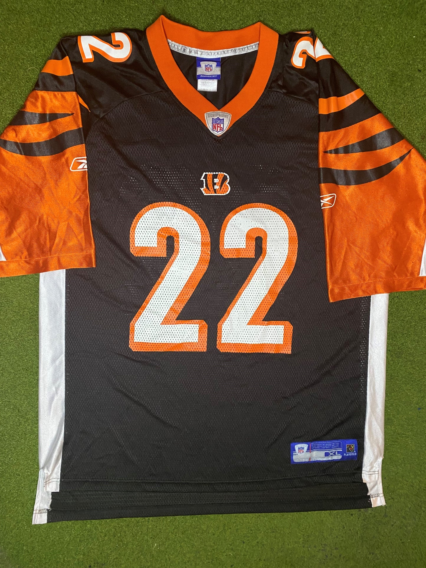 00s Cincinnati Bengals - Johnathan Joseph #22 - Reebok - Vintage NFL Jersey (XL) Gametime Vintage