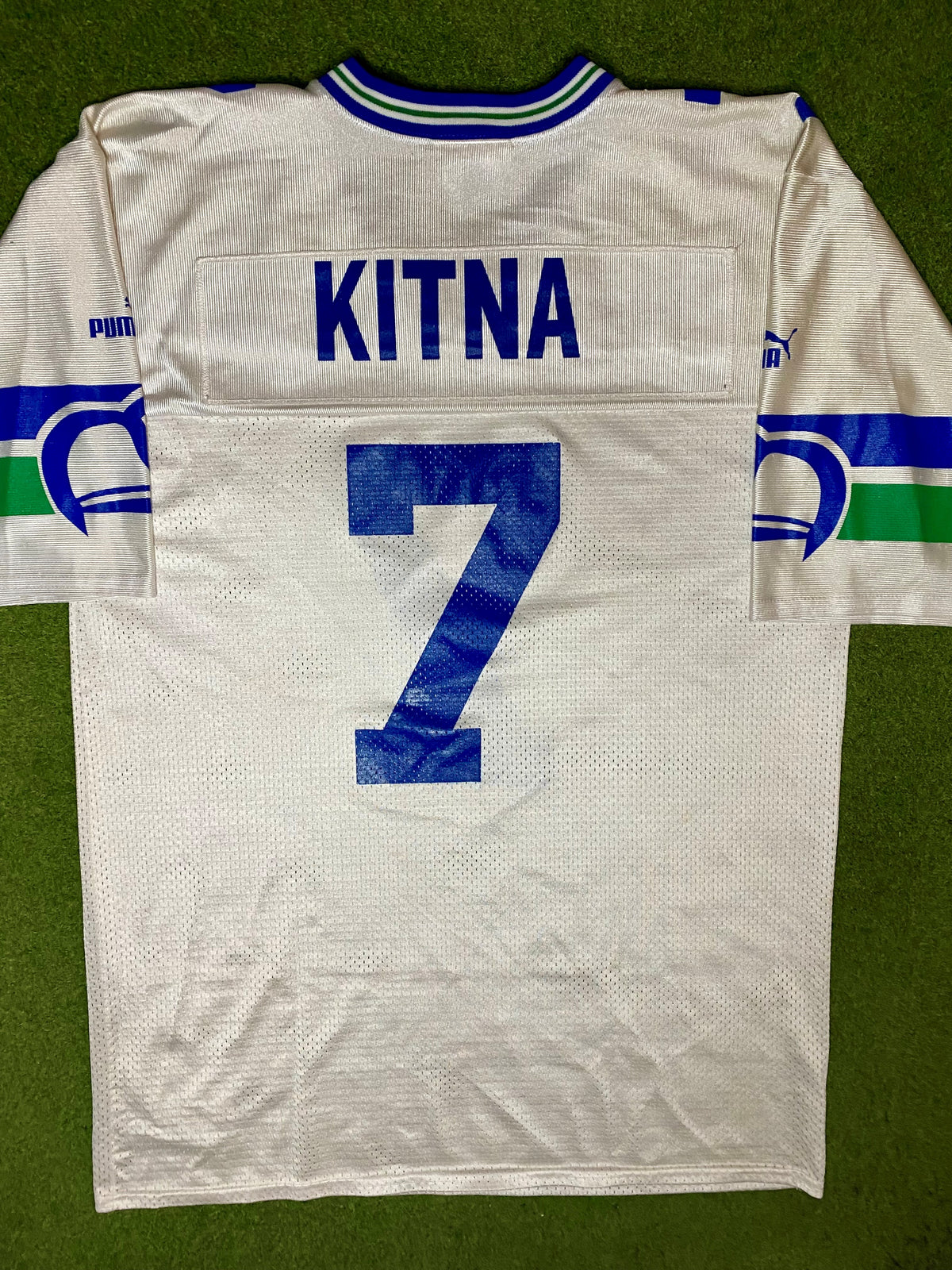 1997-2000 Seattle Seahawks - Jon Kitna #7 - Vintage NFL Jersey (Medium) - Gametime Vintage