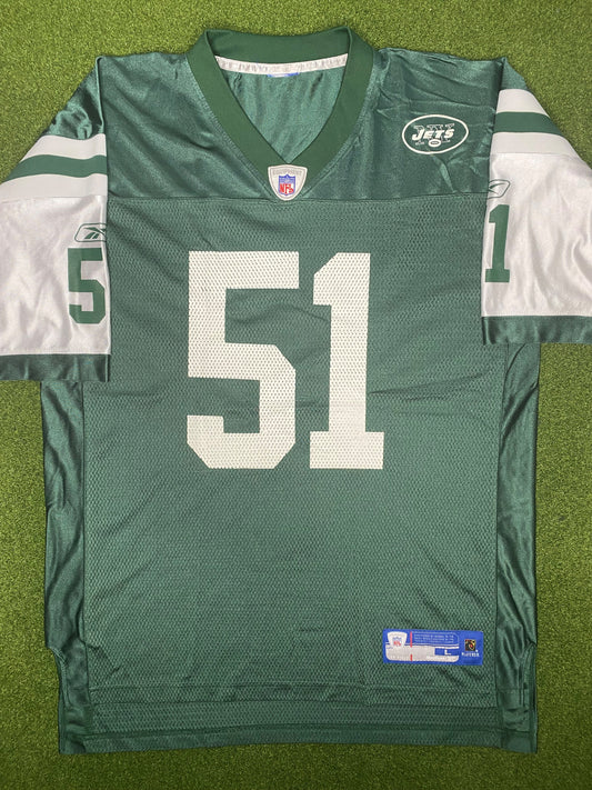 2004-2007 New York Jets - Jonathan Vilma #51 - Vintage NFL Jersey (Large)