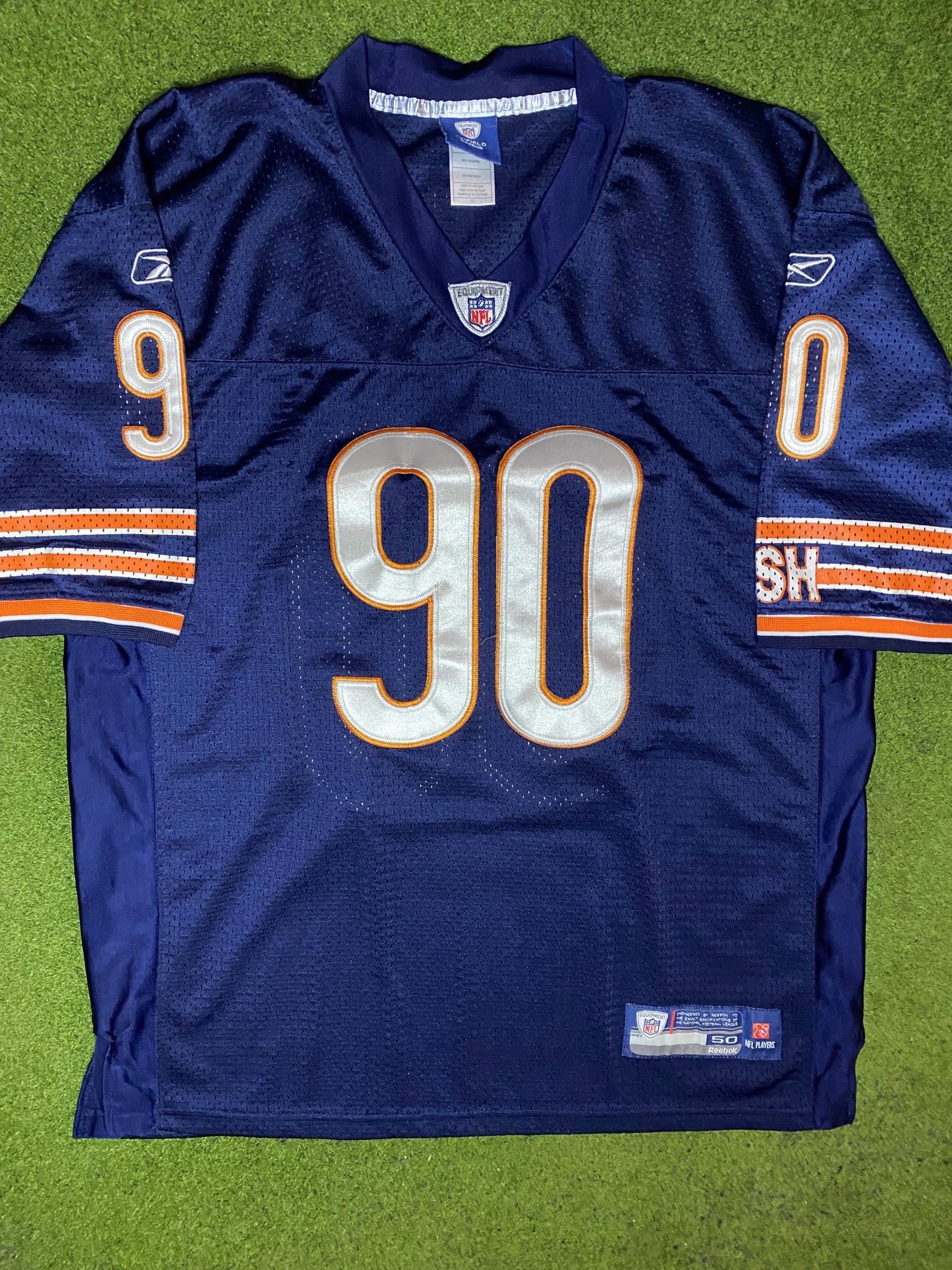 2010-2013 Chicago Bears - Julius Peppers #90 - Reebok Authentic Stitched - Vintage NFL Jersey (50) Gametime Vintage